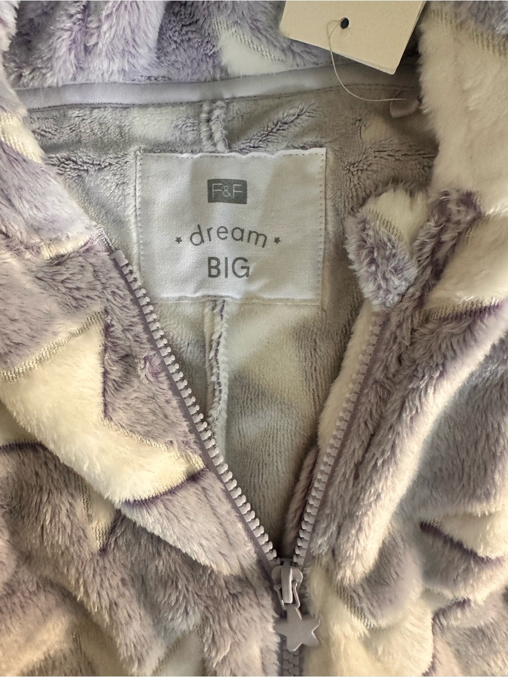 F&F Star sleep onesie, size 12-13 - Picture 3 of 4
